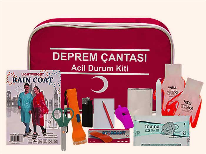 Deprem Çantası Hazırlama